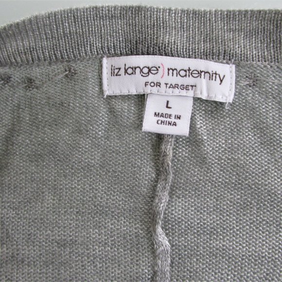 Liz Maternity (NWT) Women's Cardigan Sweater Size Large - Picture 2 of 6